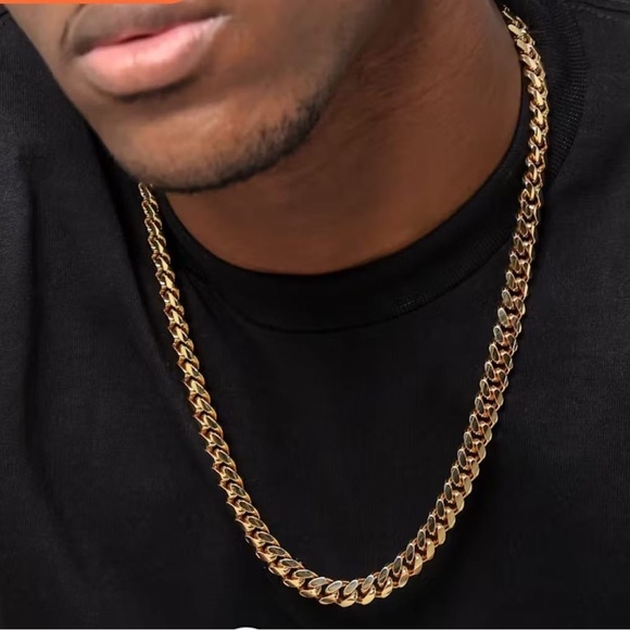 House of Auric Cuban chain link 10mm 24'' chain - Picture 2 of 5